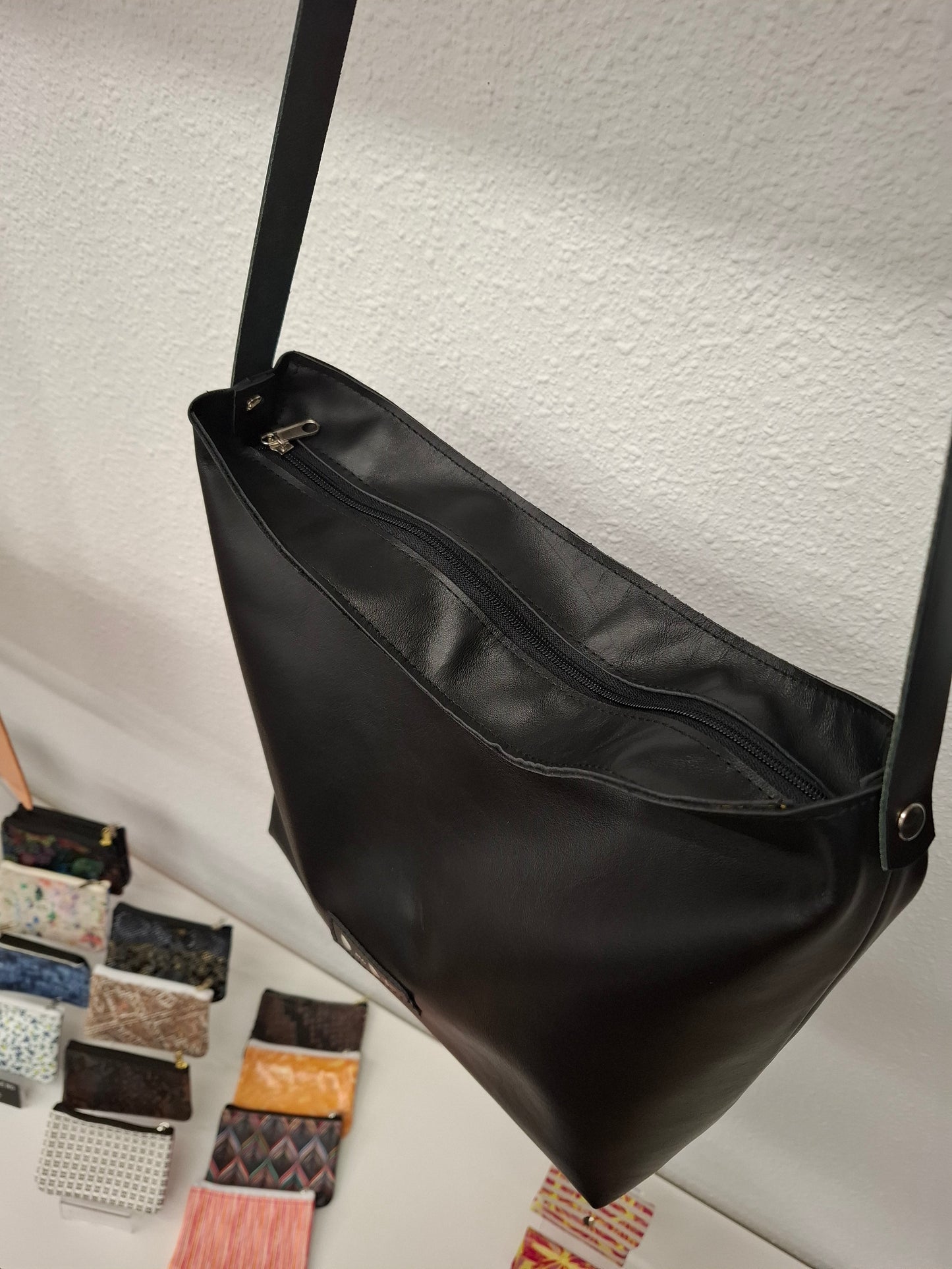 Bolso IGUÑA piel negro