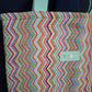 Bolsa IGUÑA multicolor zigzag