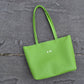 Bolso shopper VEGA piel verde