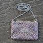 Bolso POMBO glitter y piel