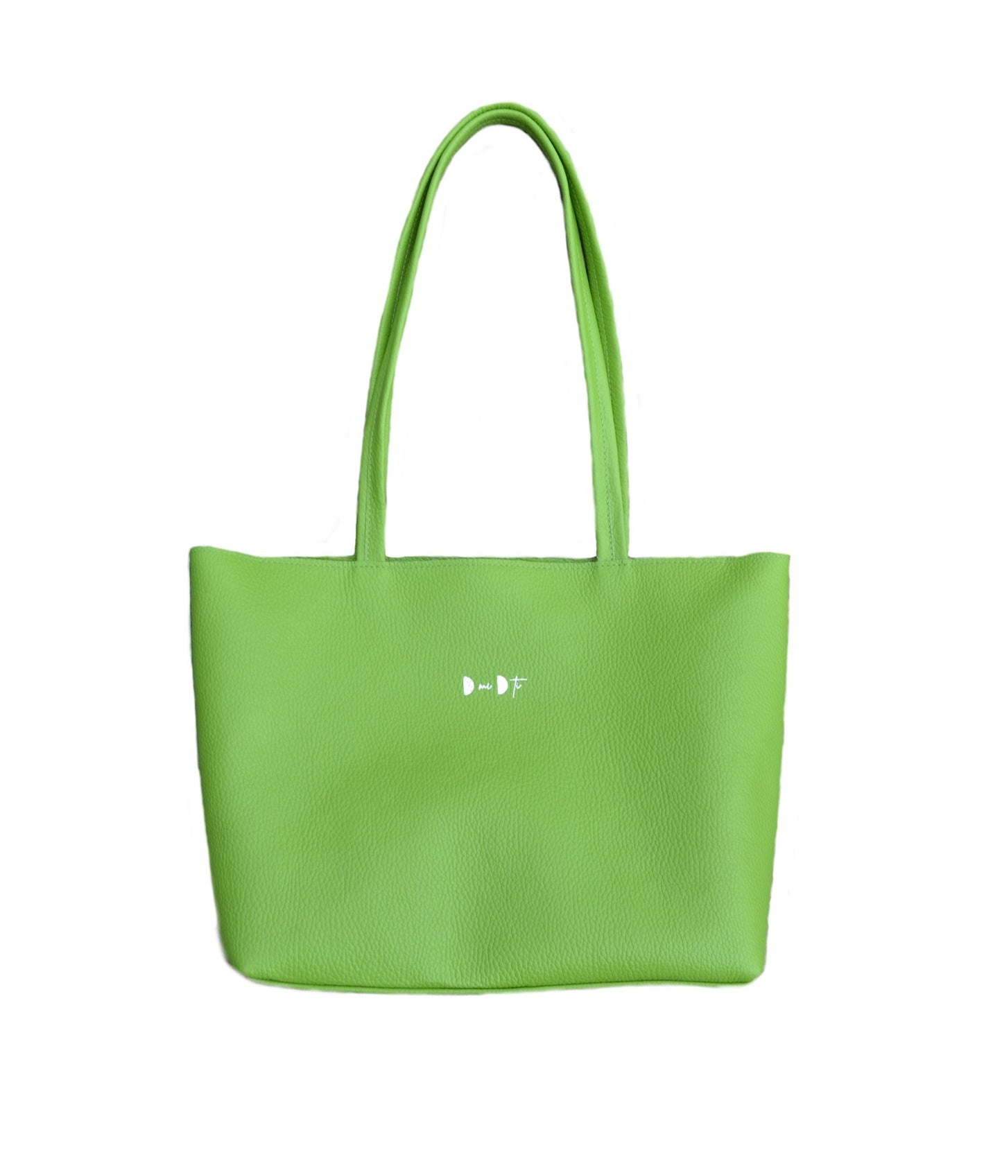 Bolso shopper VEGA piel verde