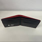 Cartera tarjetero hombre piel rojo
