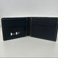 Cartera tarjetero hombre piel amarillo envejecido