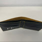 Cartera tarjetero hombre piel amarillo envejecido