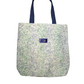 Bolsa de tela maraña azul y verde