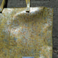 Bolso shopper VEGA XL piel jaspeado amarillo y plata