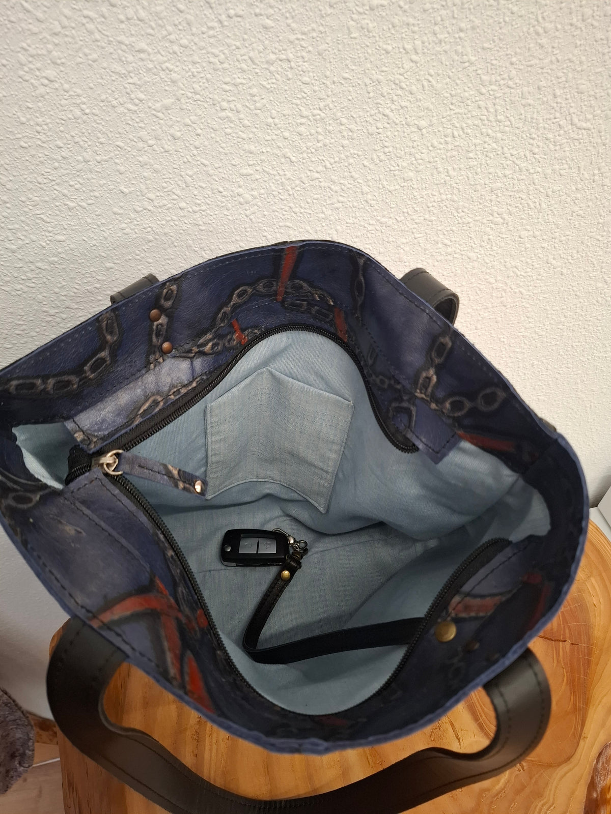 Bolso RAOS piel correas caballos
