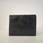 Cartera hombre piel negro envejecido