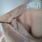 Bolso shopper VEGA XL piel brillante tornasolada beige