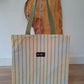 Bolsa IGUÑA rayas amarillo y verde