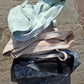 Bolso shopper VEGA XL piel cebra plata y negro