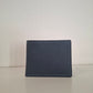 Cartera hombre piel azul