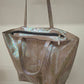 Bolso shopper VEGA XL piel brillante tornasolada gris