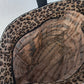 Bolso RAOS piel con pelo leopardo