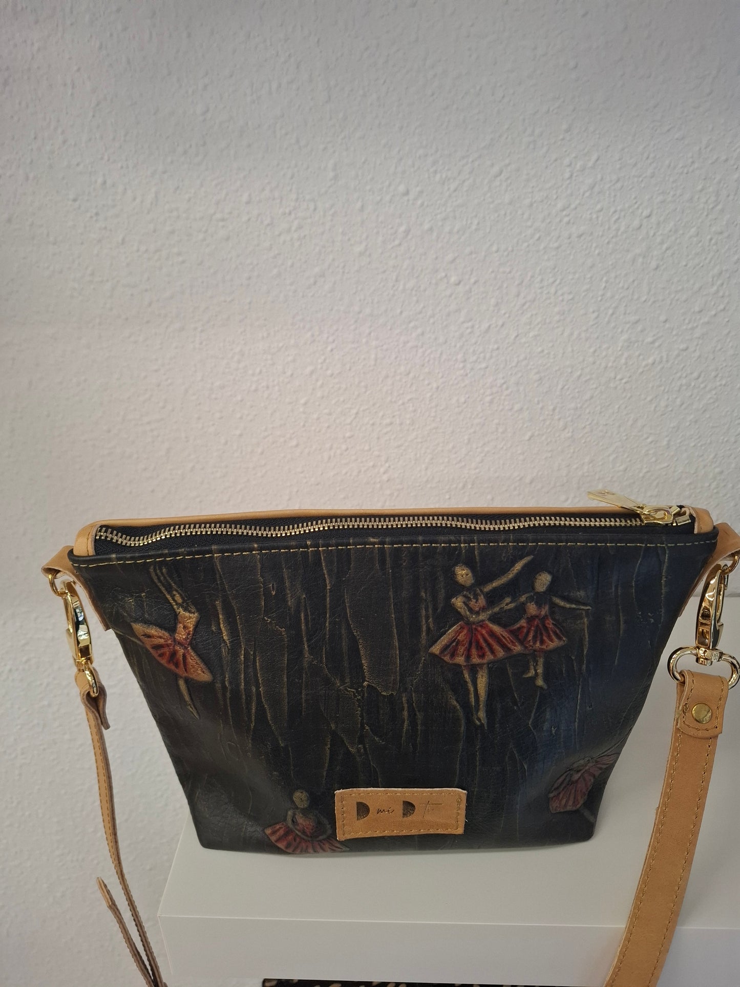 Bolso bandolera YERA piel bailarinas