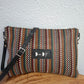 Bolso bandolera DOBRA piel entramado colores