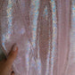 Bolso shopper VEGA XL piel brillante tornasolada rosa