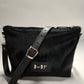 Bolso bandolera YERA piel con pelo negro
