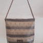 Bolso IGUÑA piel caballitos de mar y piel marrón envejecida