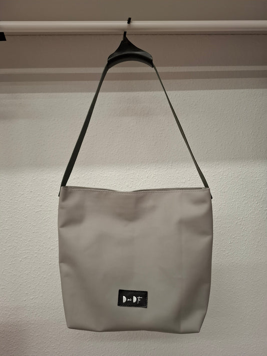 Bolso IGUÑA piel gris