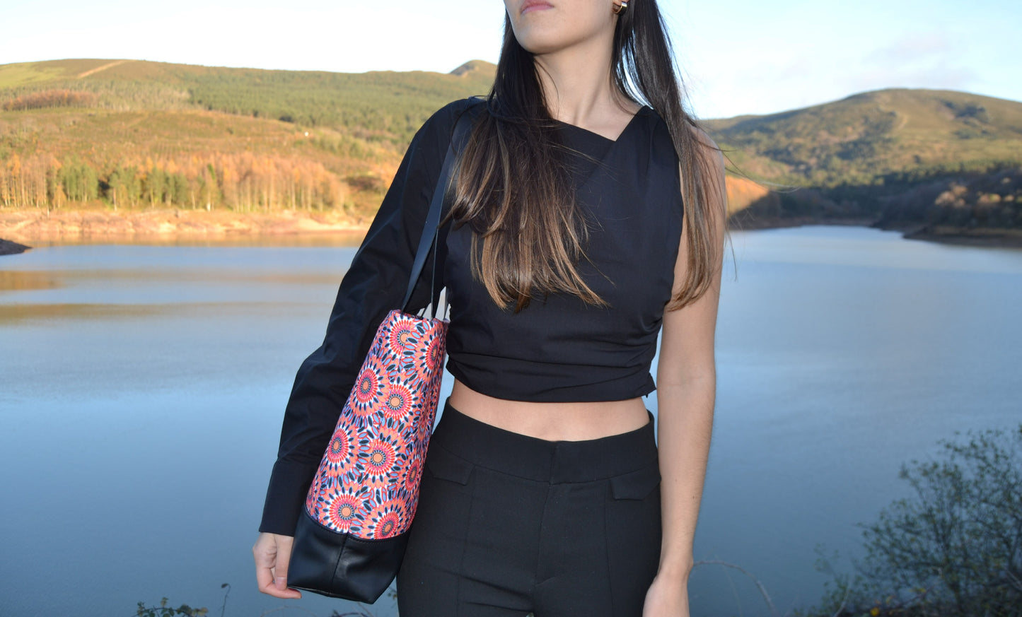 Bolso JANO flores